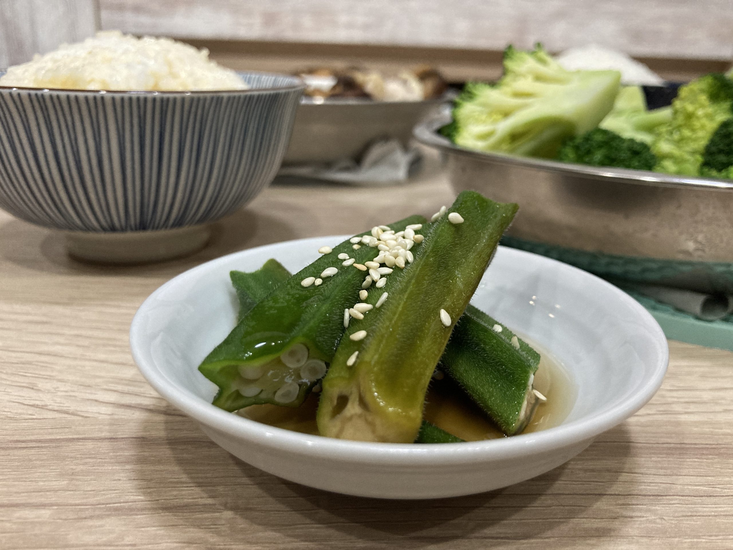 Okra Ohitashi – Japanese Okra Salad