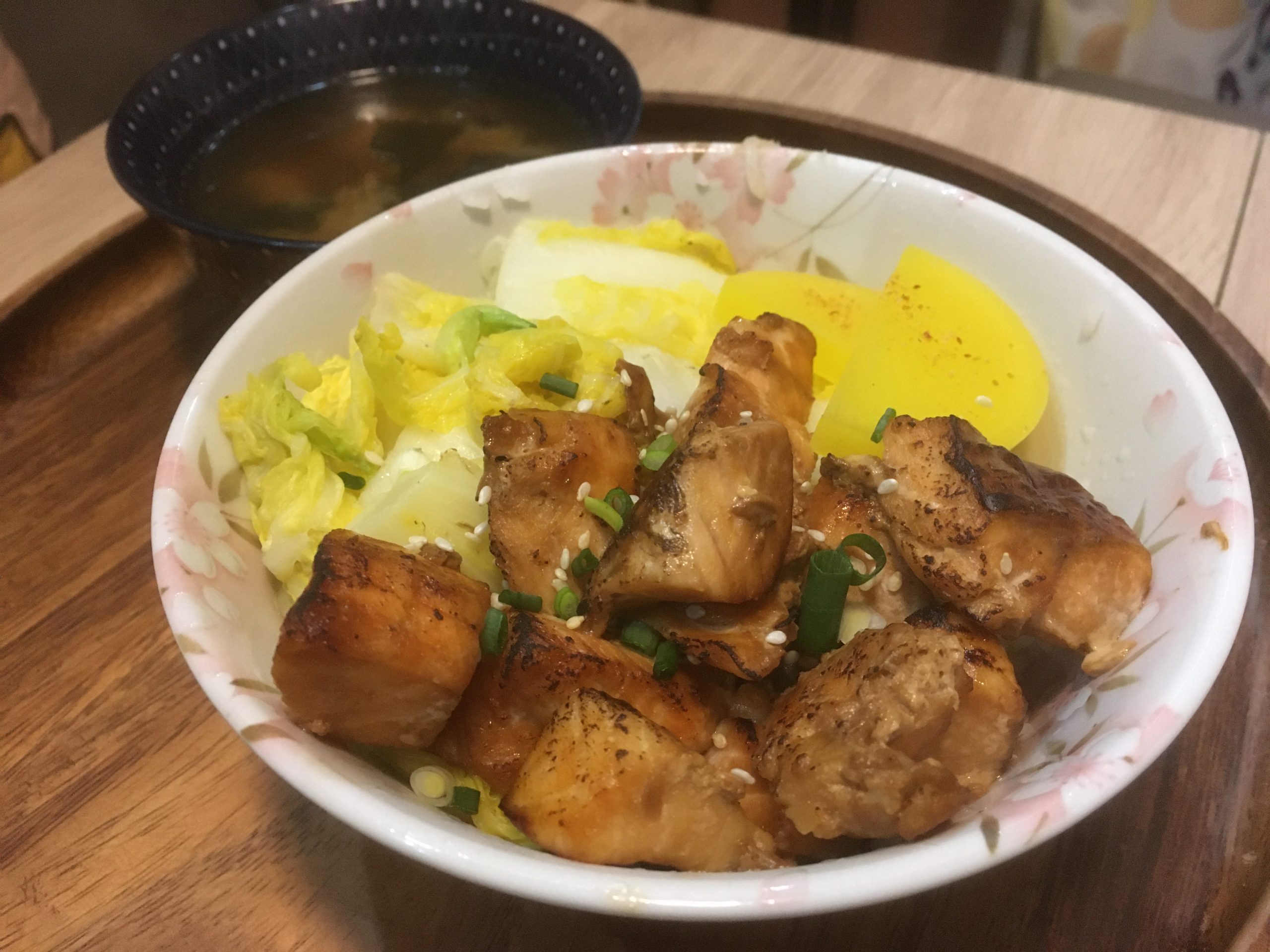 A Quick Weeknight Salmon Teriyaki Rice Bowl