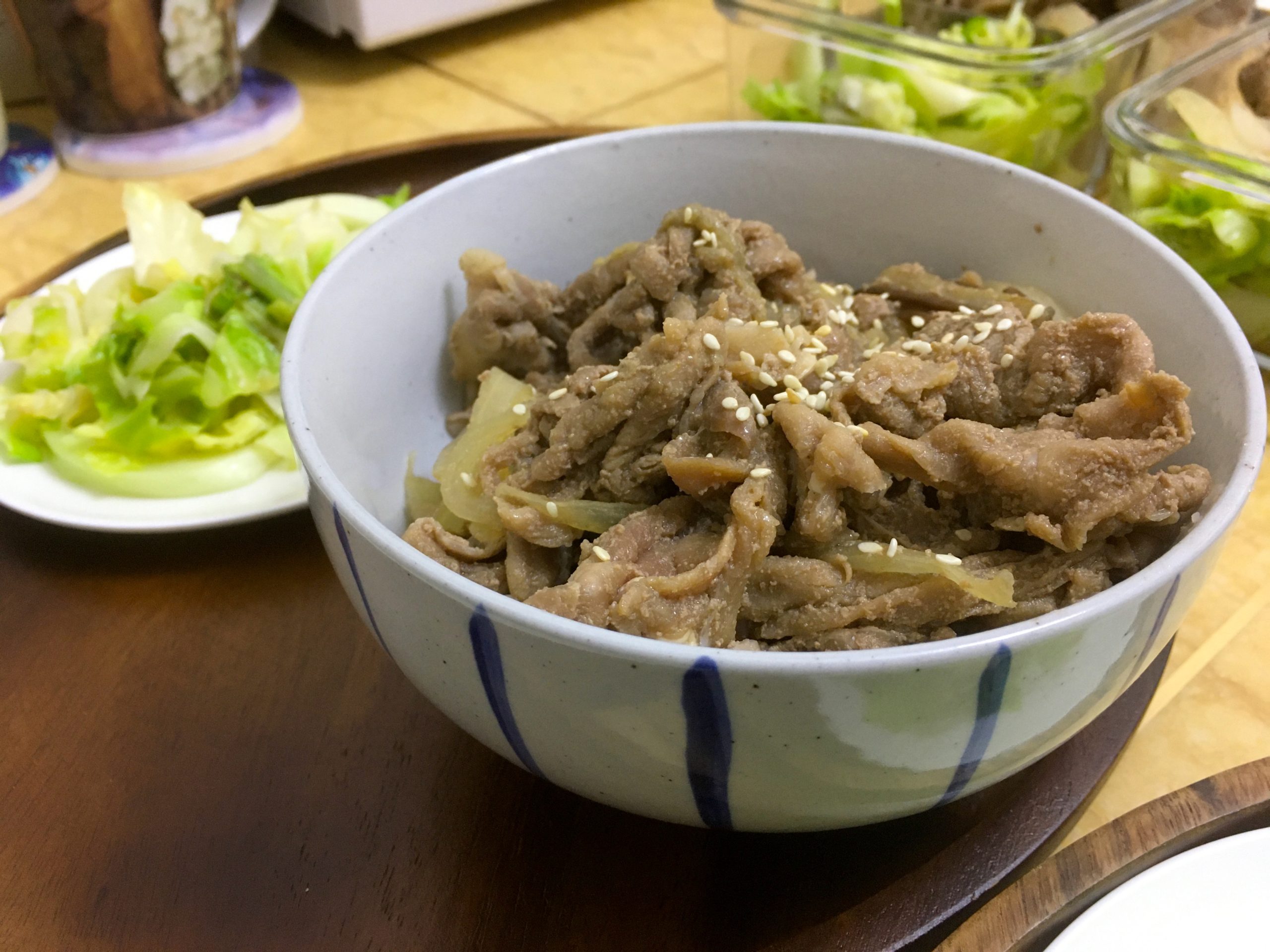 Miso Eggplant Butadon – Weeknight Pork Rice Bowl