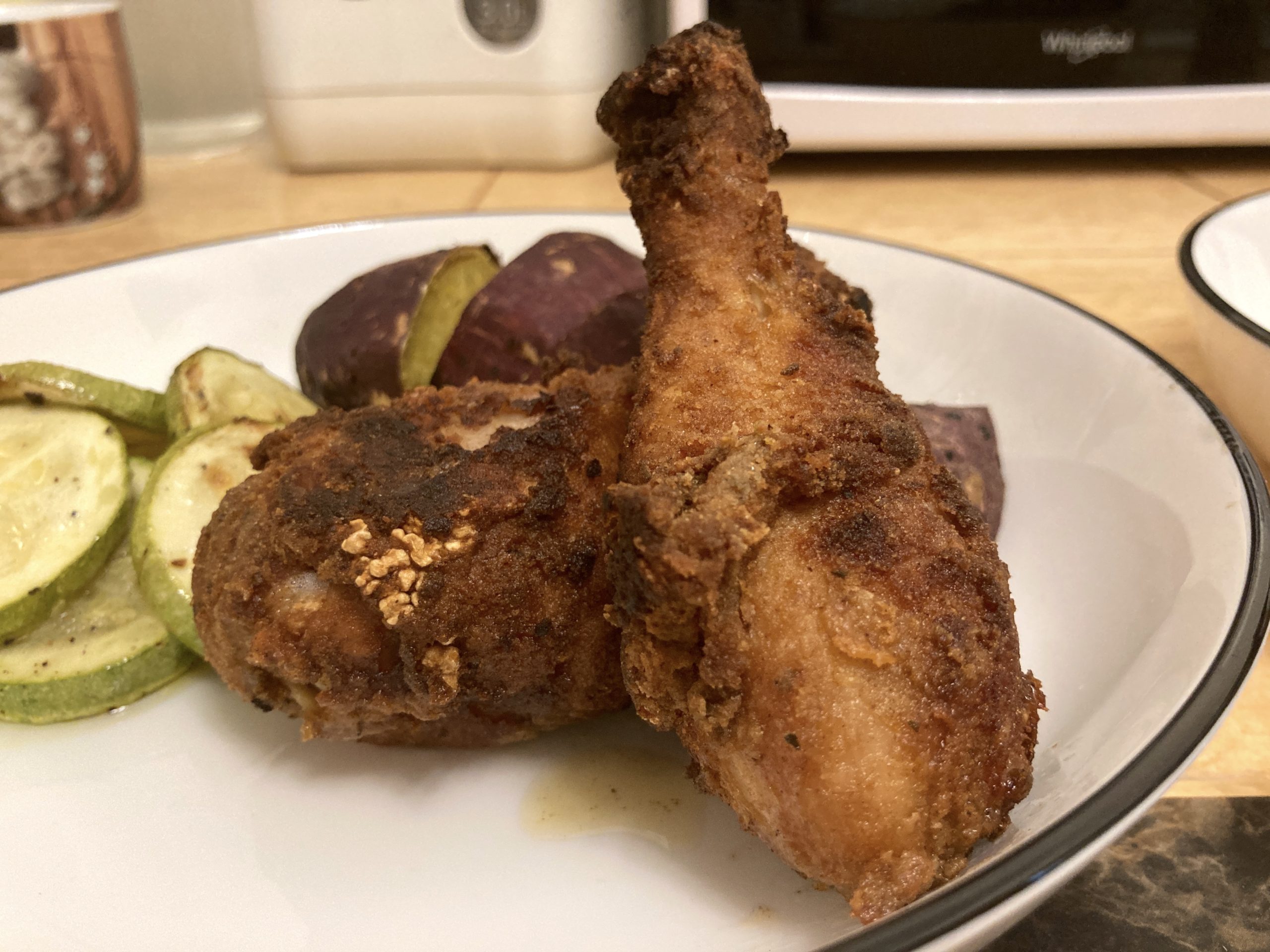 Mayo Fried Chicken – optimised for minimal cleanup