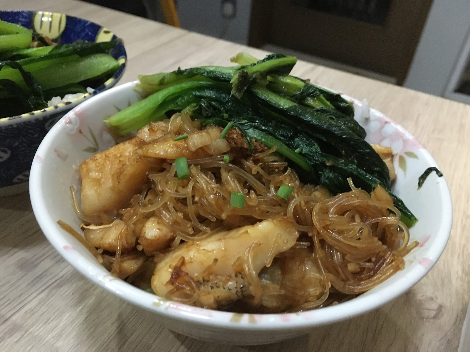 Grouper fish and Glass Noodle One Pan Dinner