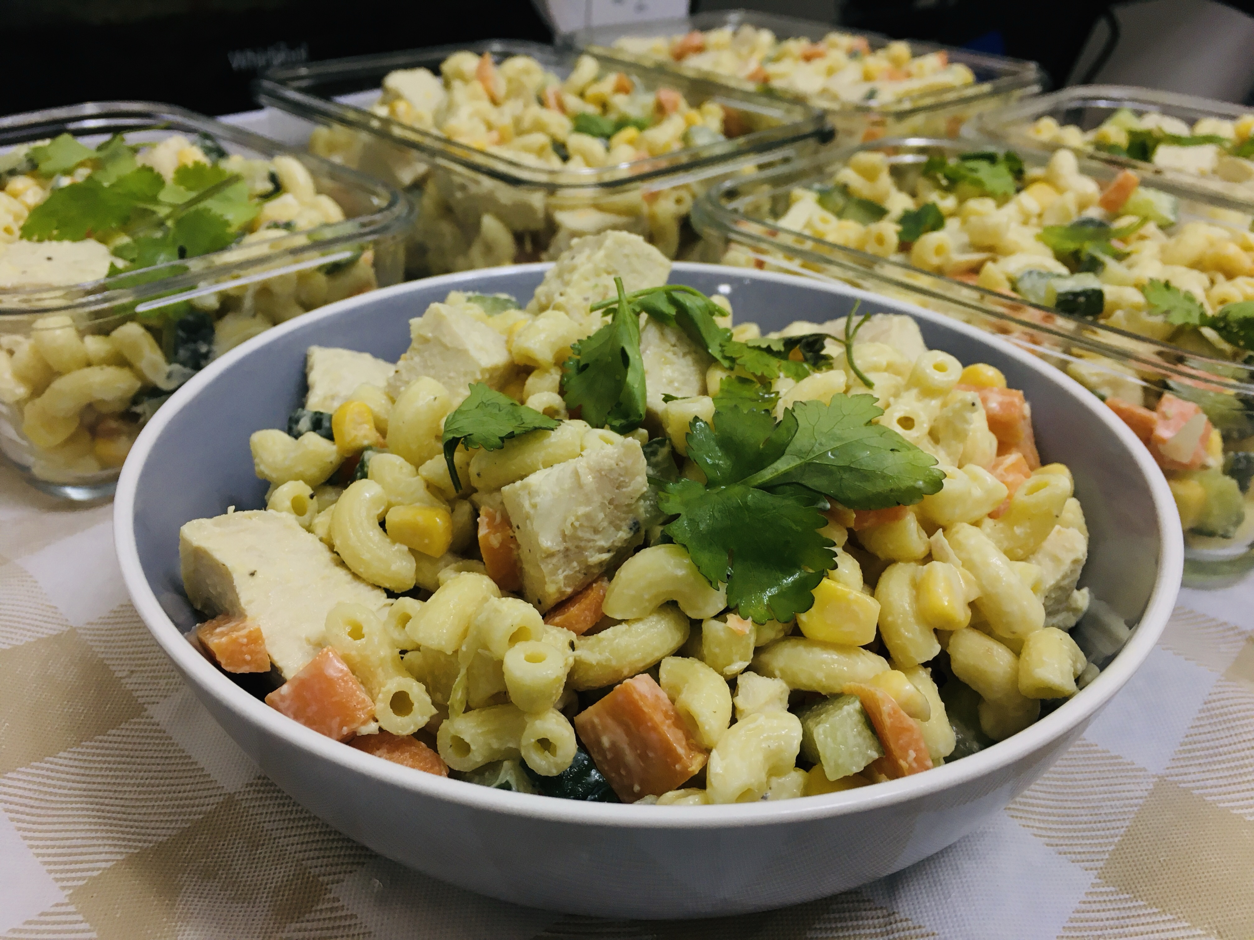 Pickle Juice Pasta Salad, and Synergising in the Kitchen