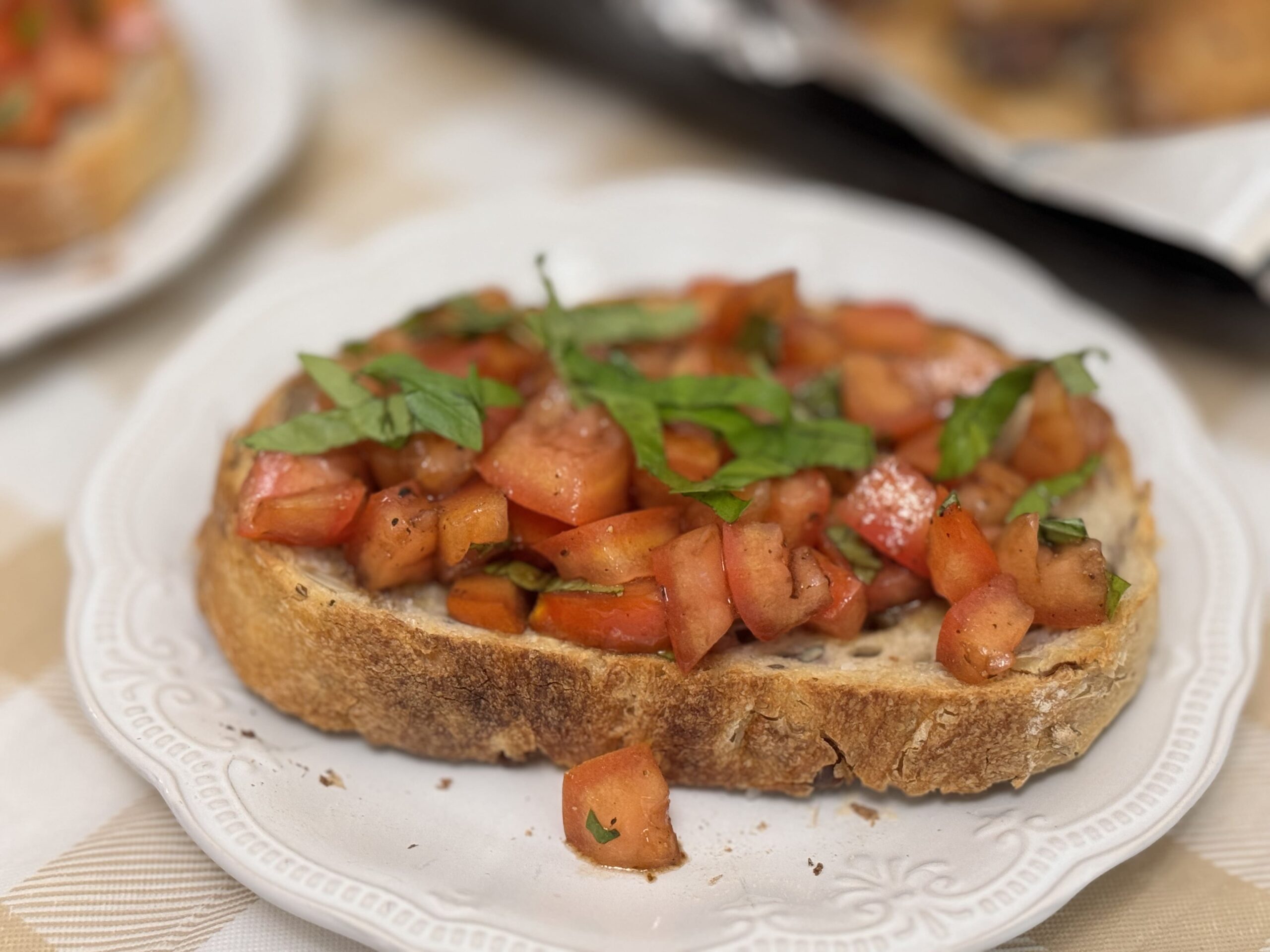 Simple Pleasures – Weeknight Sourdough Bruschetta