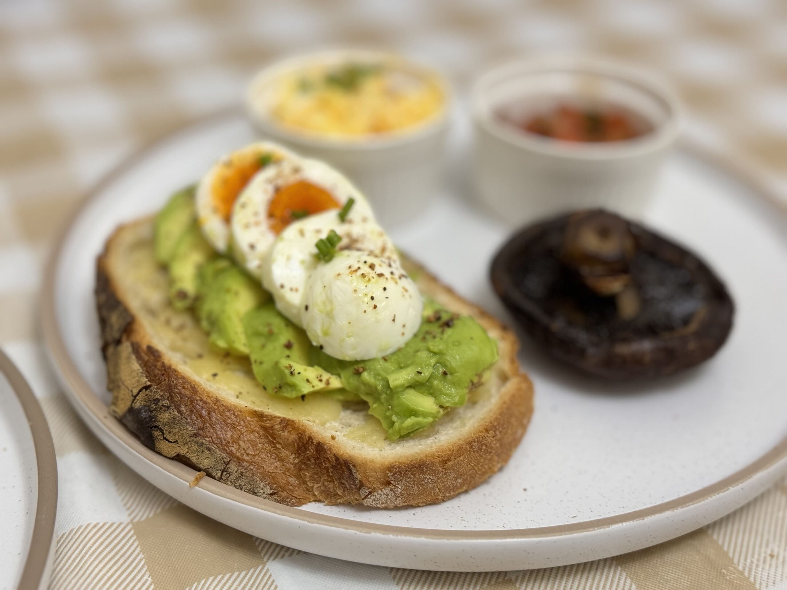 Loaded Avocado Toast and Japanese Egg Salad