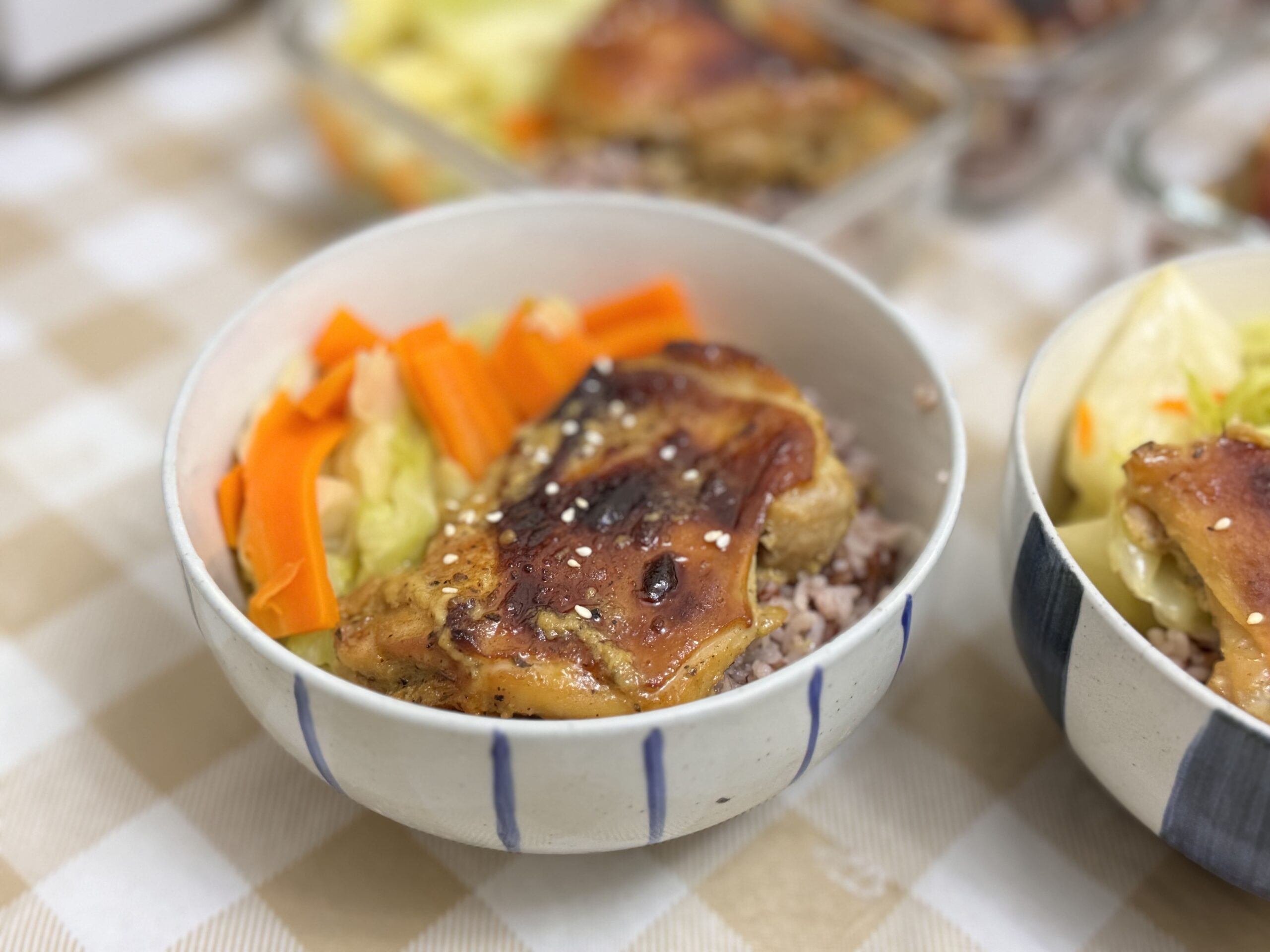 Simple Meal Prep With Honey Mustard Chicken