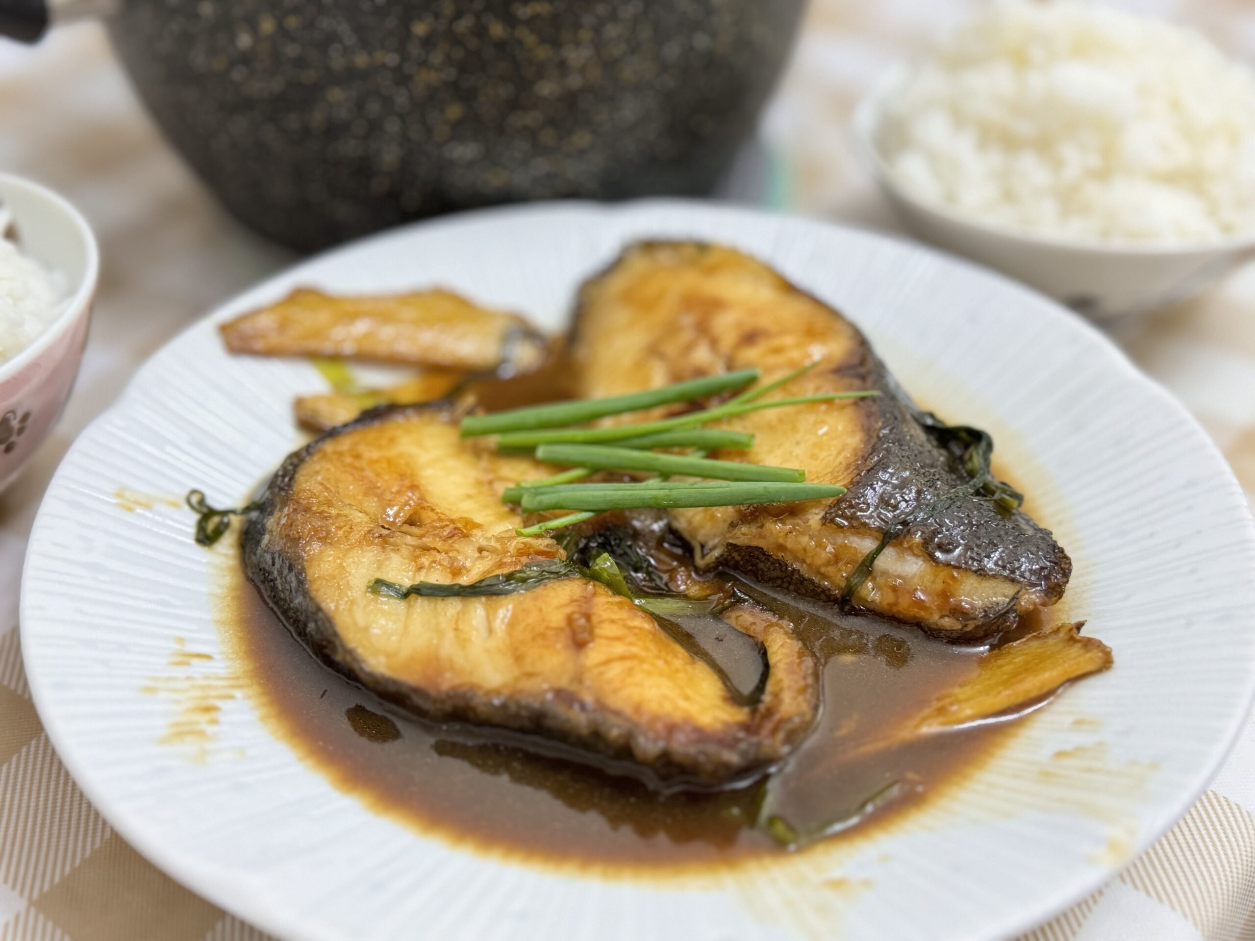 Cantonese-style Pan Fried Black Cod