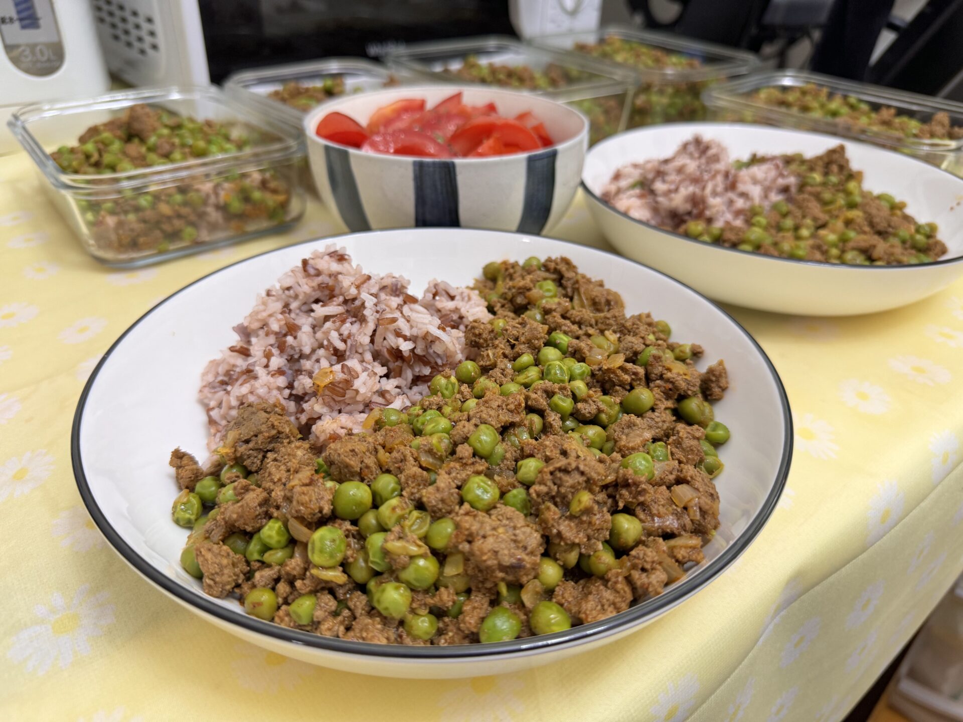 High Yield Meal Prep – Beef Keema Rice Bowls